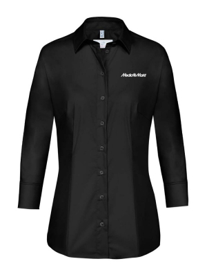 Blouse 3/4 sleeves Black